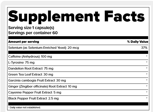 Xcess Ultra 60 Capsulas