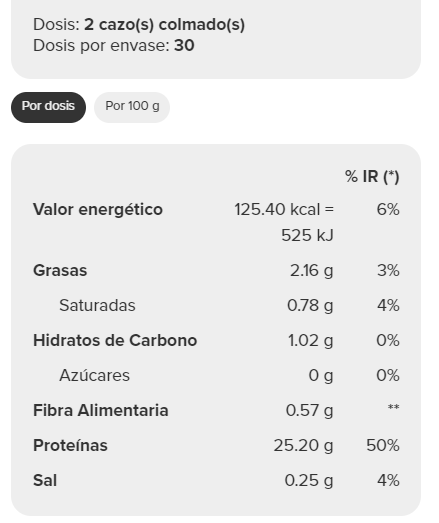100% Proteína de Arroz 900 g Vegana