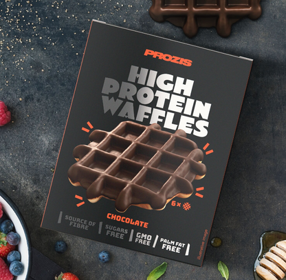 Waffles Con Proteina 