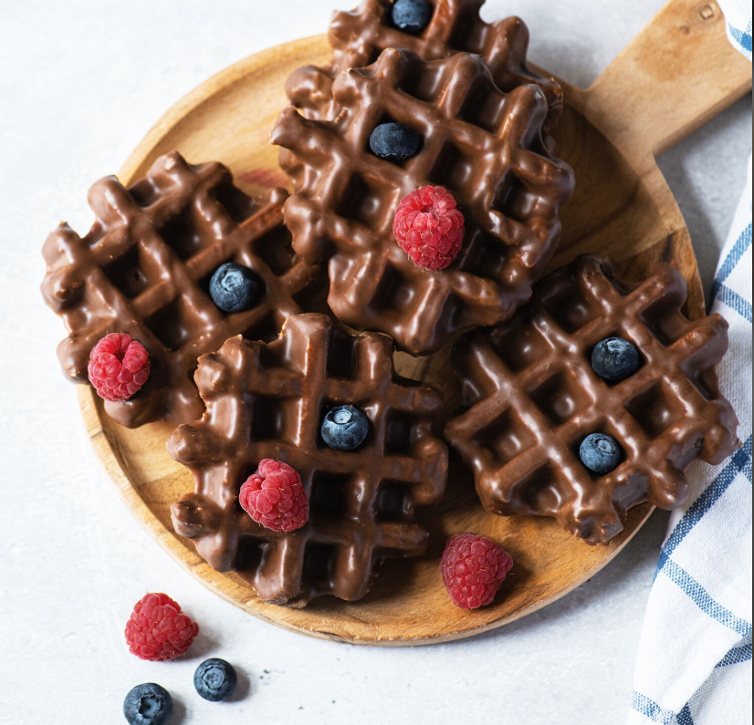 Waffles Con Proteina 