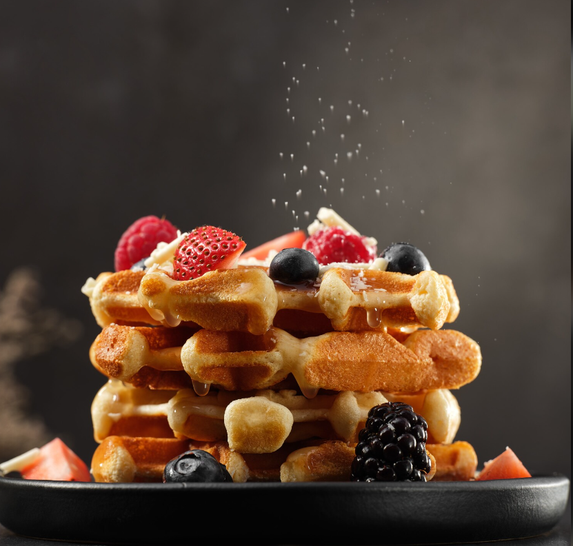 Waffles Con Proteina 