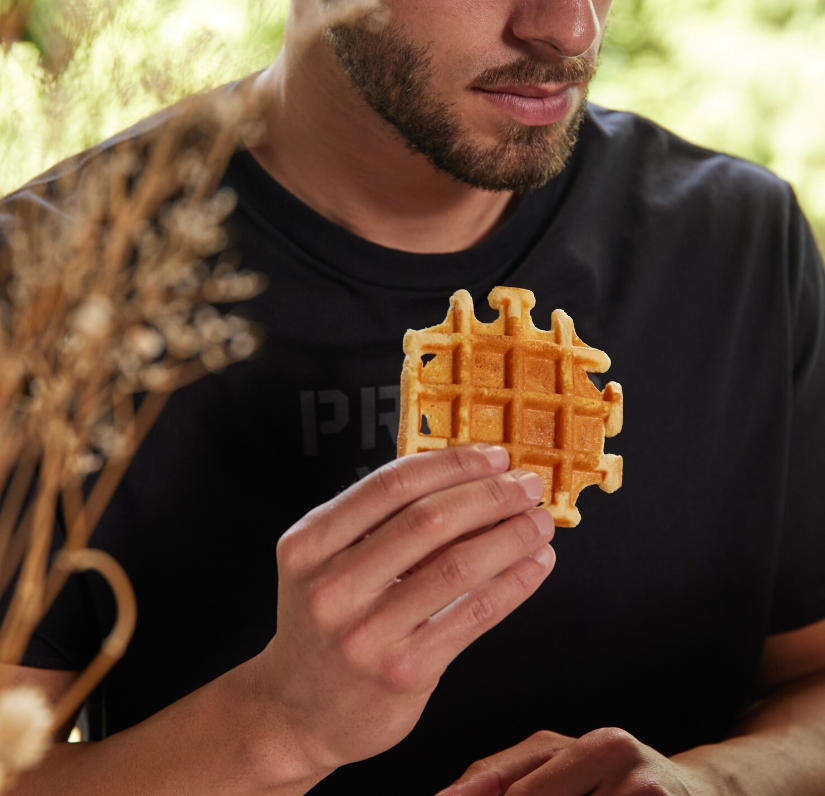 Waffles Con Proteina 