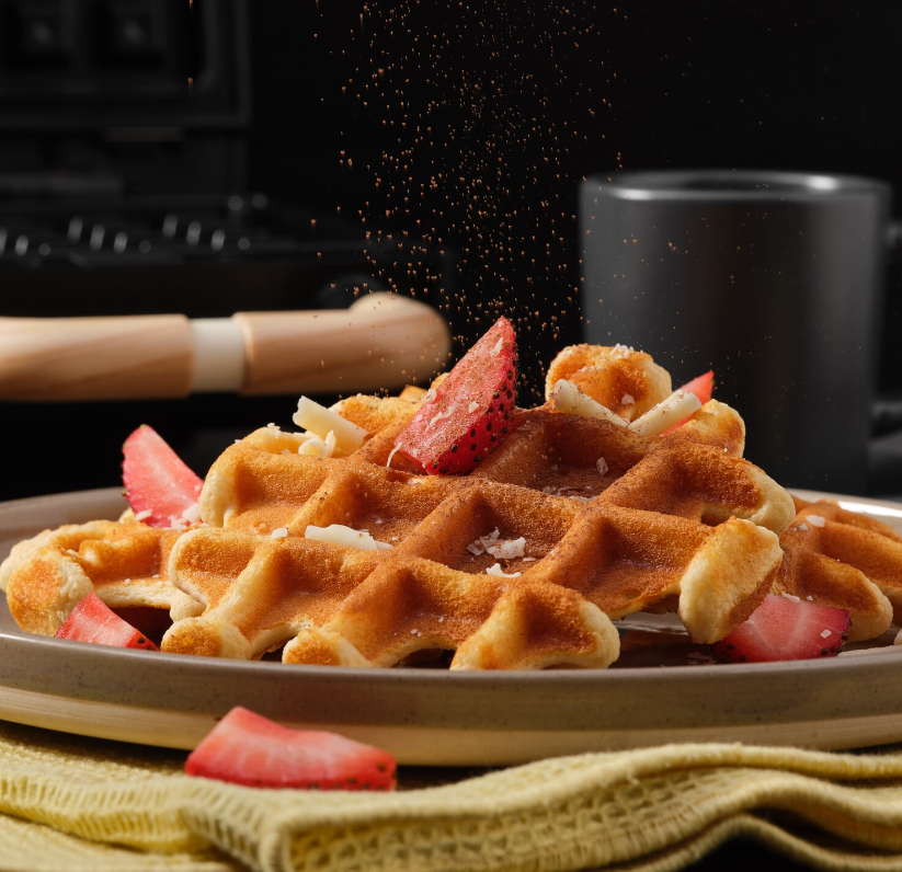 Waffles Con Proteina 