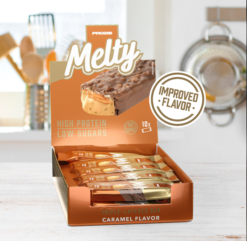 Melty - Barrita proteica con bajo contenido en azúcares