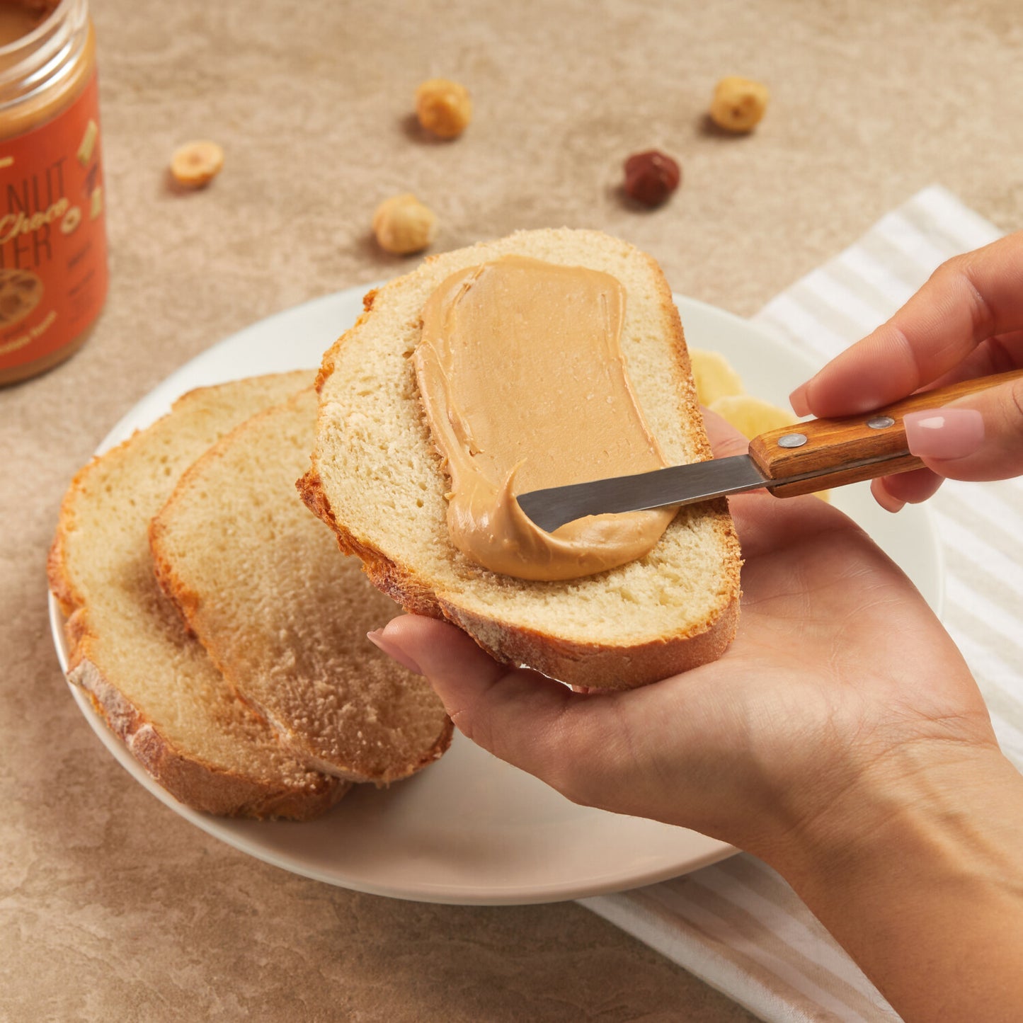 Hazelnut-White Choco Butter - Avellanas y chocolate blanco 250 g