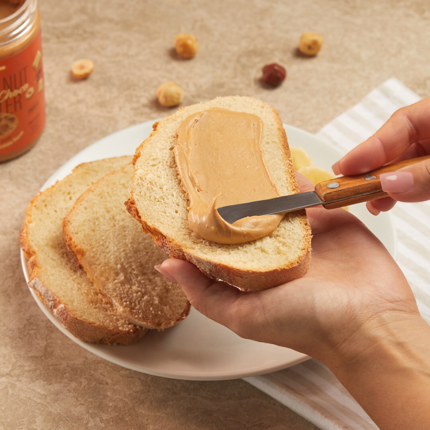 Hazelnut-White Choco Butter - Avellanas y chocolate blanco 250 g