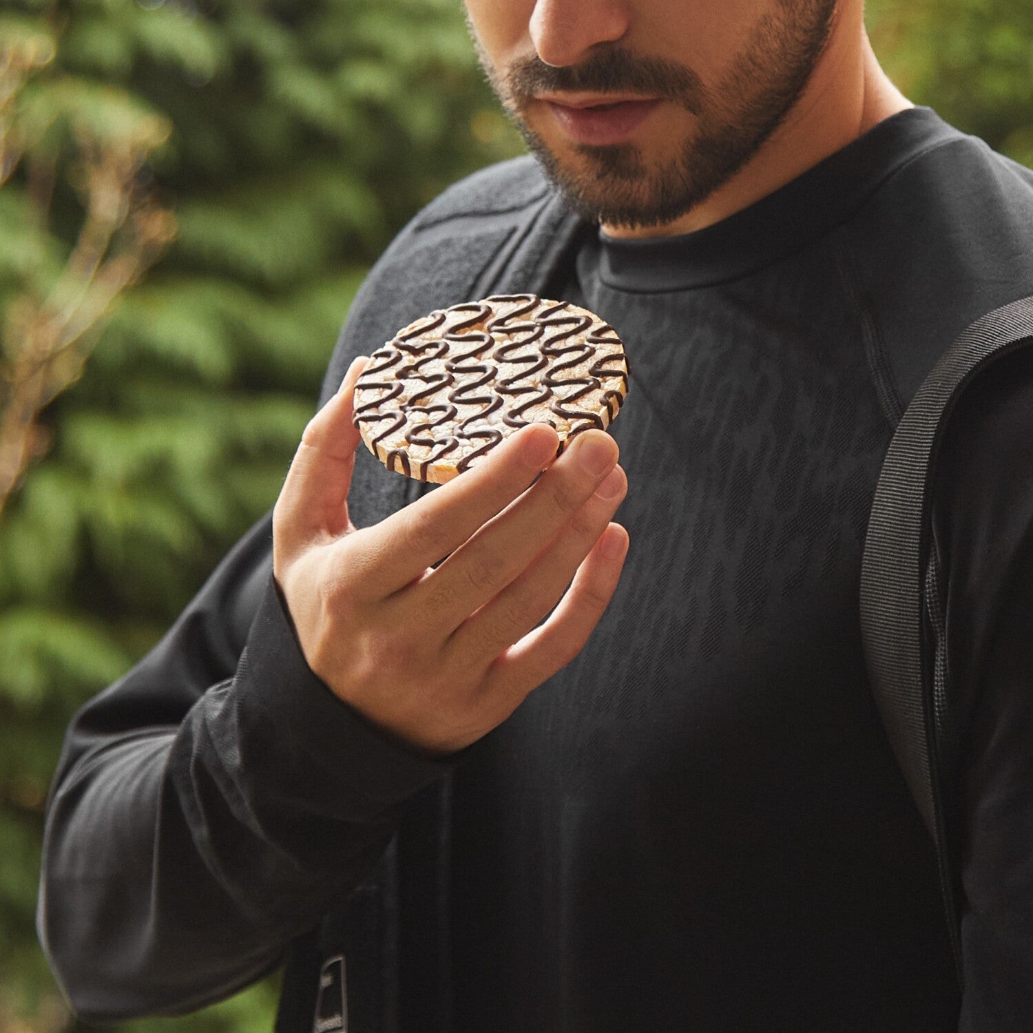 Protein Choc Krispees - Arroz con chocolate negro 24 g 