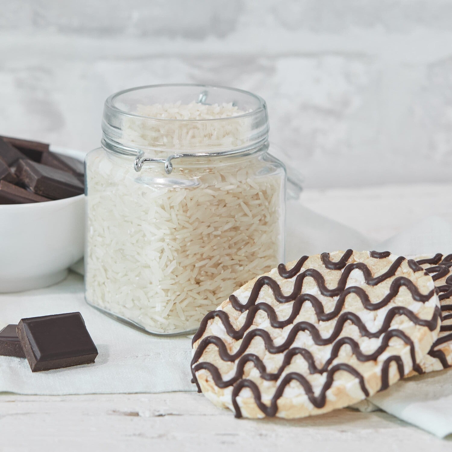 Protein Choc Krispees - Arroz con chocolate negro 24 g 