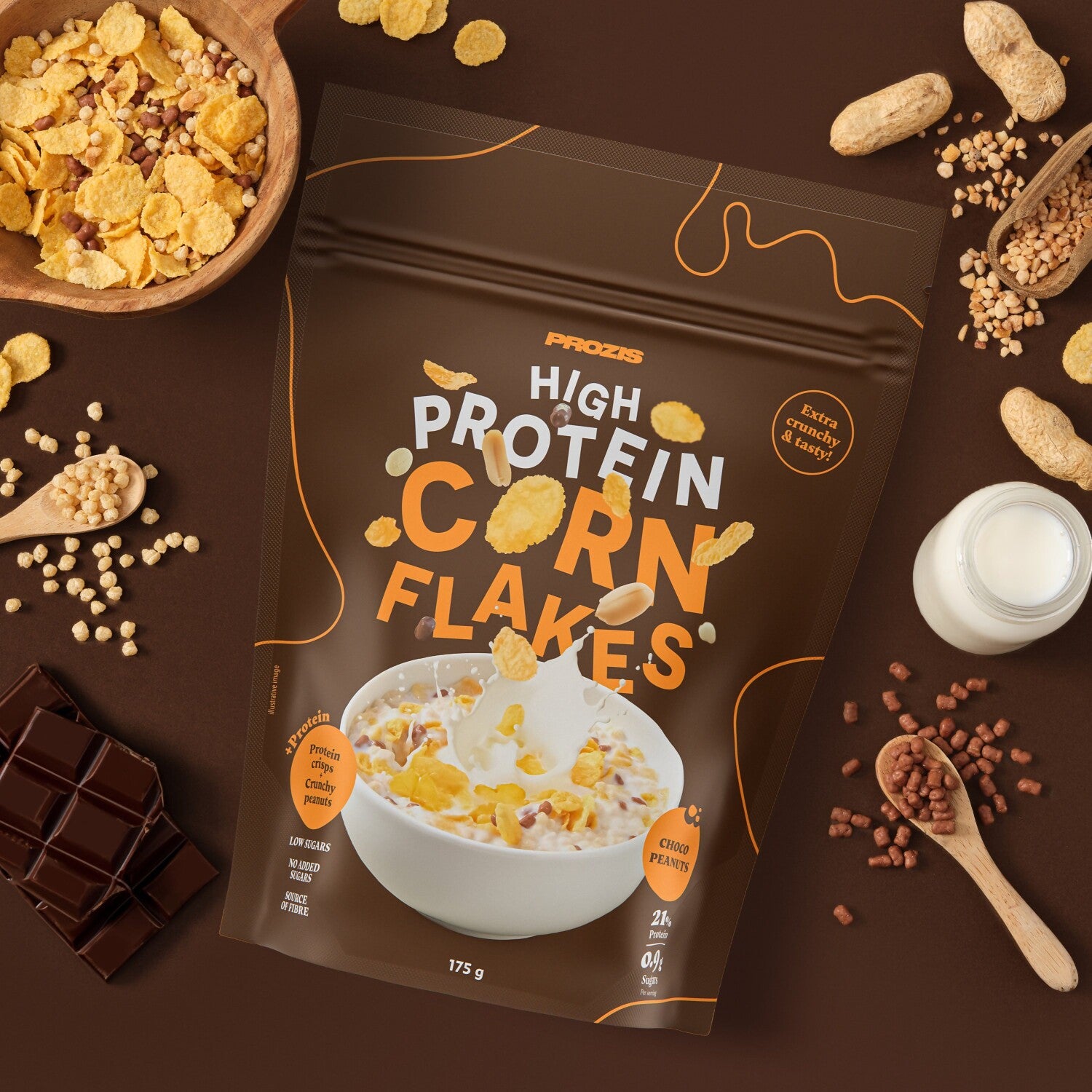 Corn Flakes Proteicos 175 g 