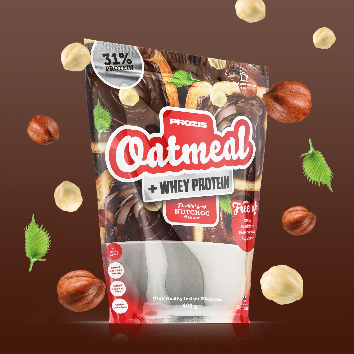 Oatmeal + Whey - Harina de avena y proteína whey 1000 g