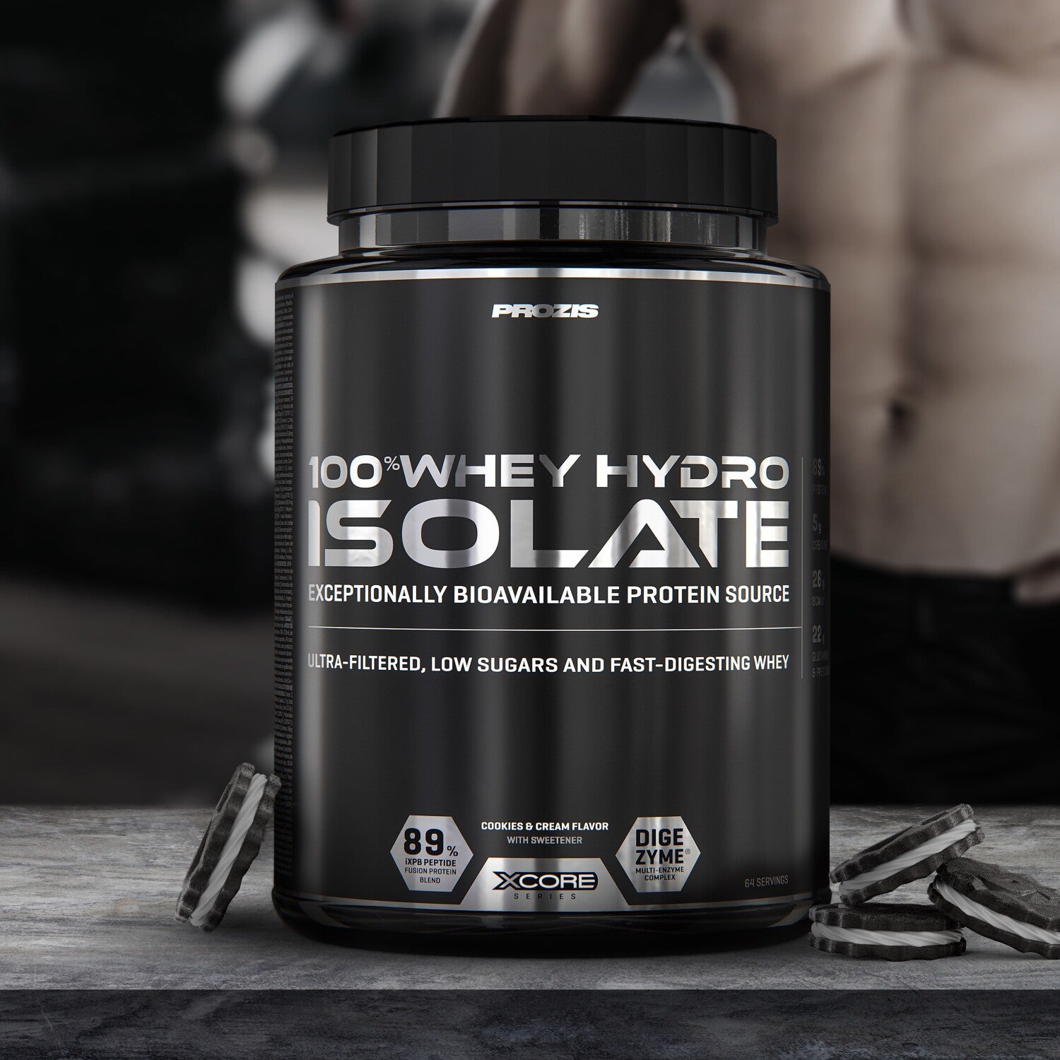 100% Whey Hydro Isolate 4.4 Lb