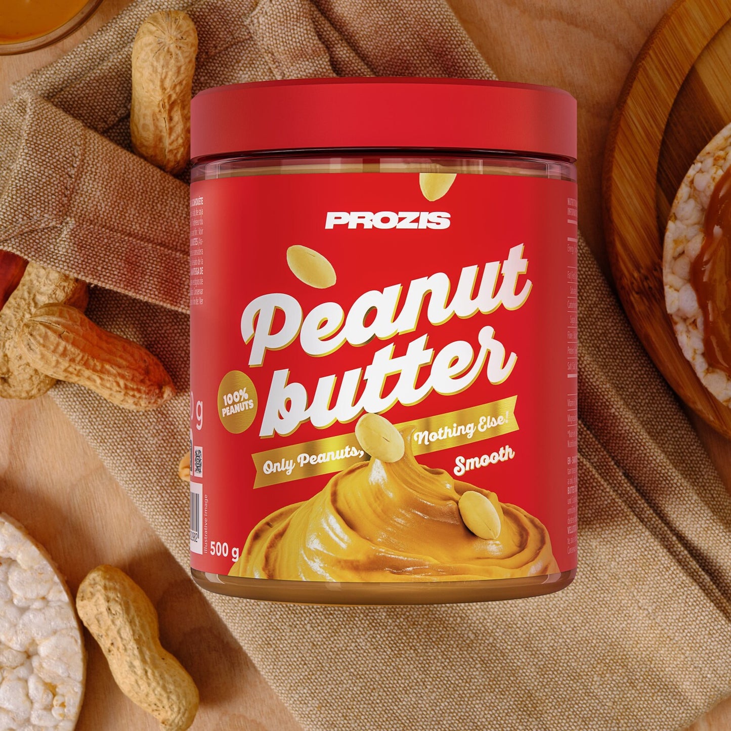 Mantequilla de Mani Crunchy/Cremosa500Gr