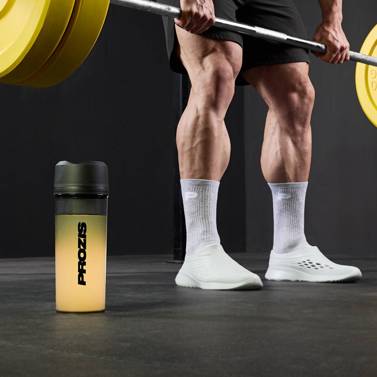 Shaker y Soporte para barra