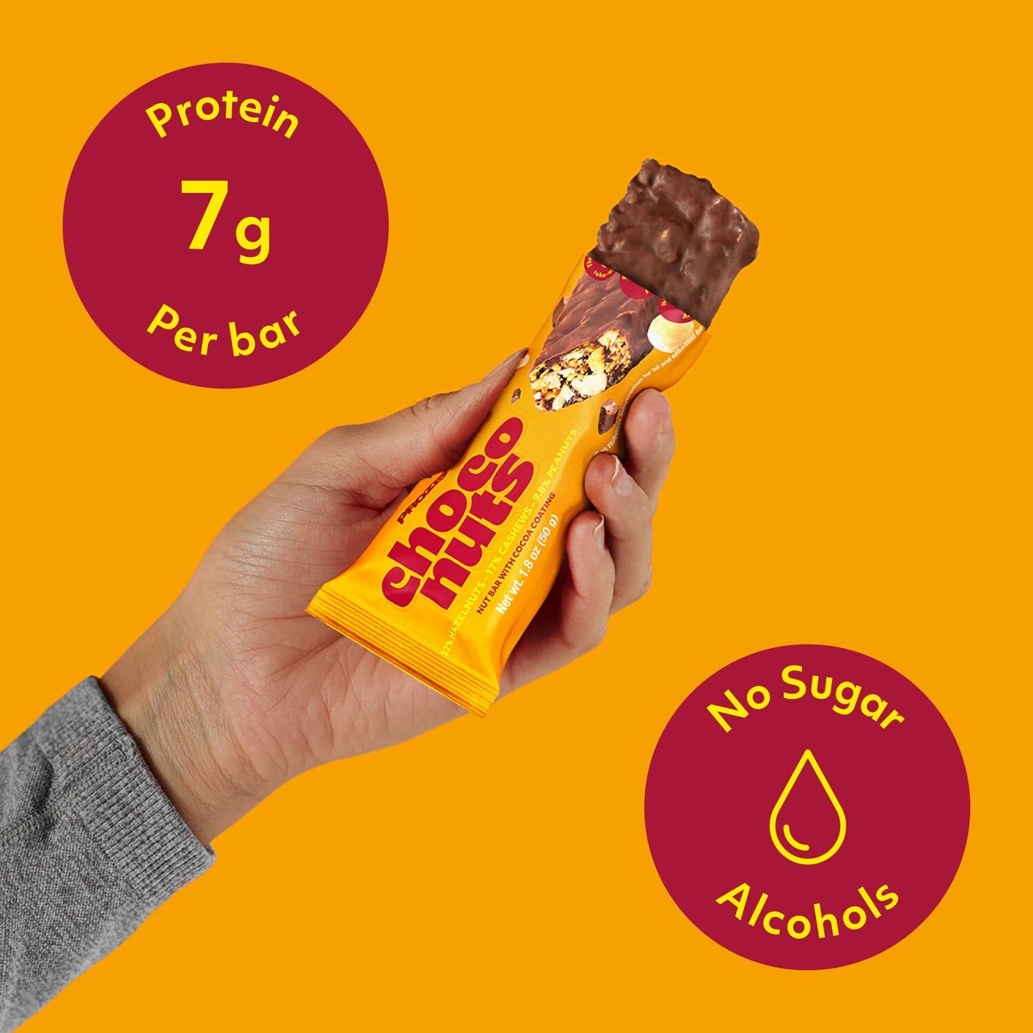 ChocoNuts - Avellanas y chocolate con leche