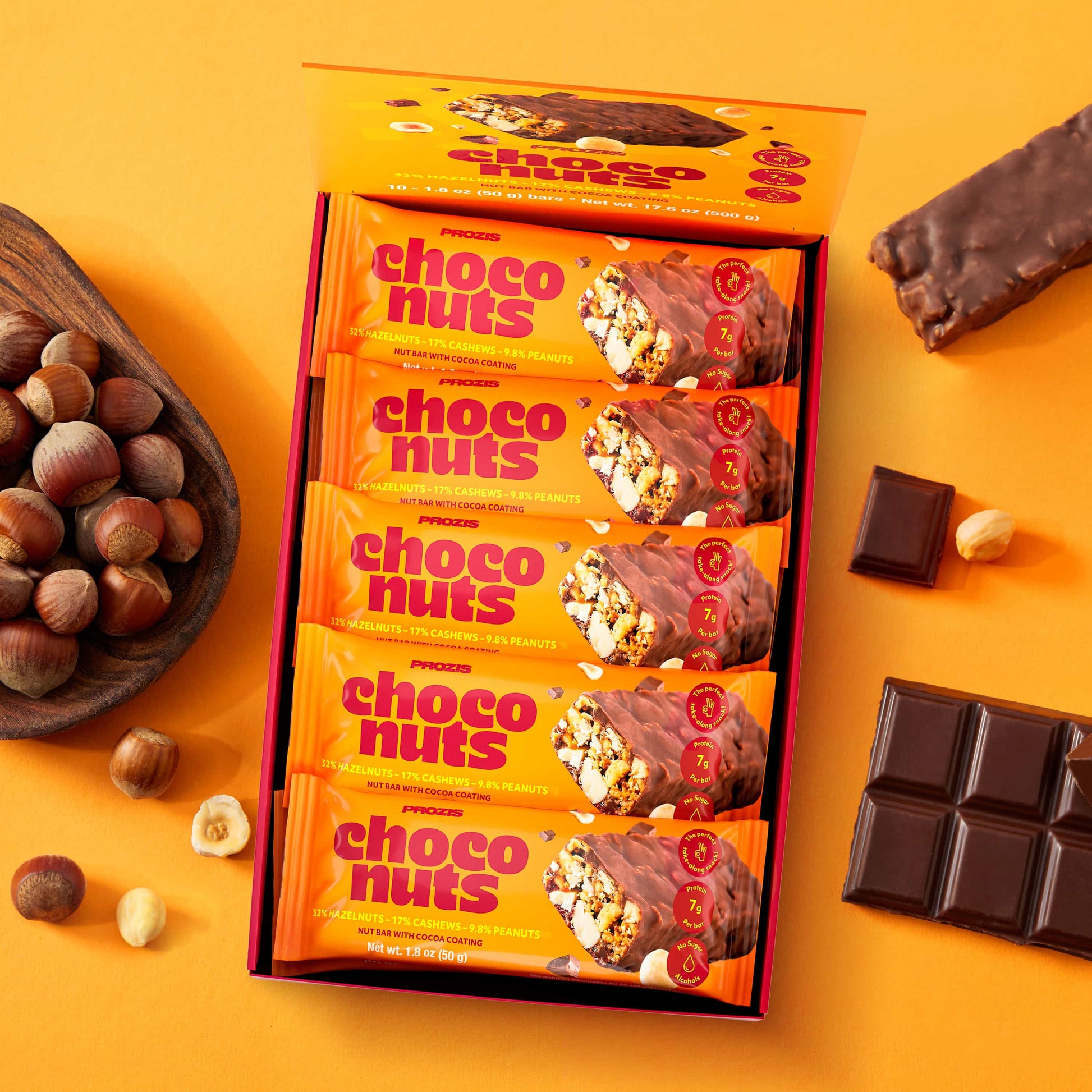 ChocoNuts - Avellanas y chocolate con leche