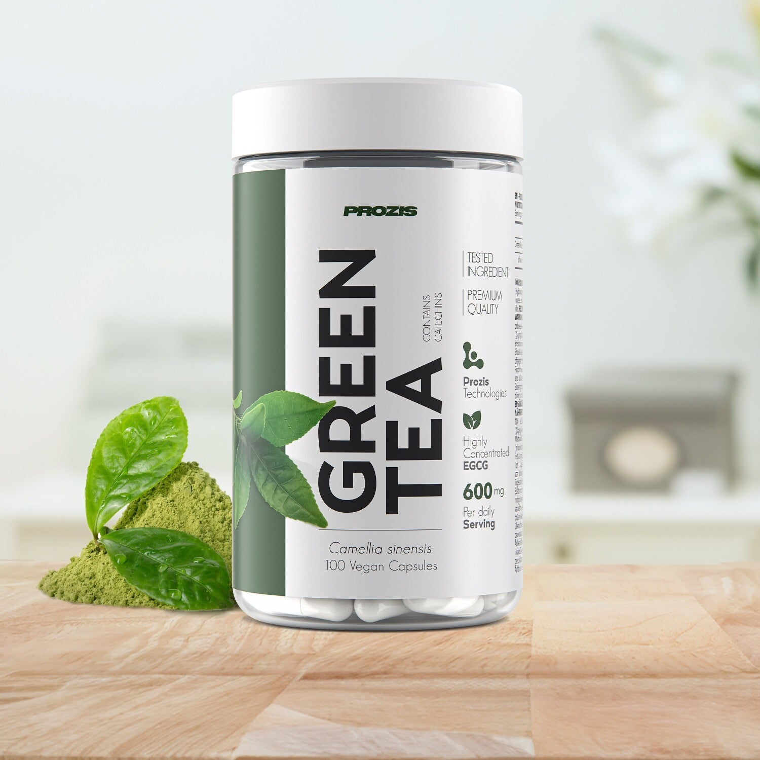 Tea Verde EGCG 600mg 100 caps