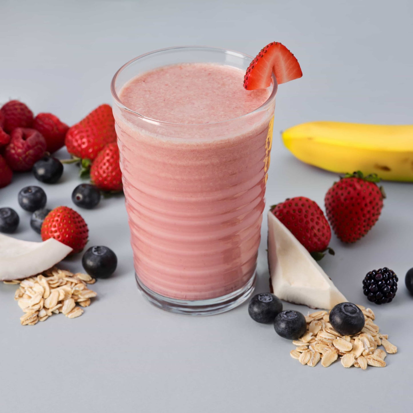 Desayuno Completo - Avena y Frutos Rojos