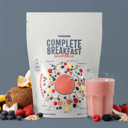 Desayuno Completo - Avena y Frutos Rojos